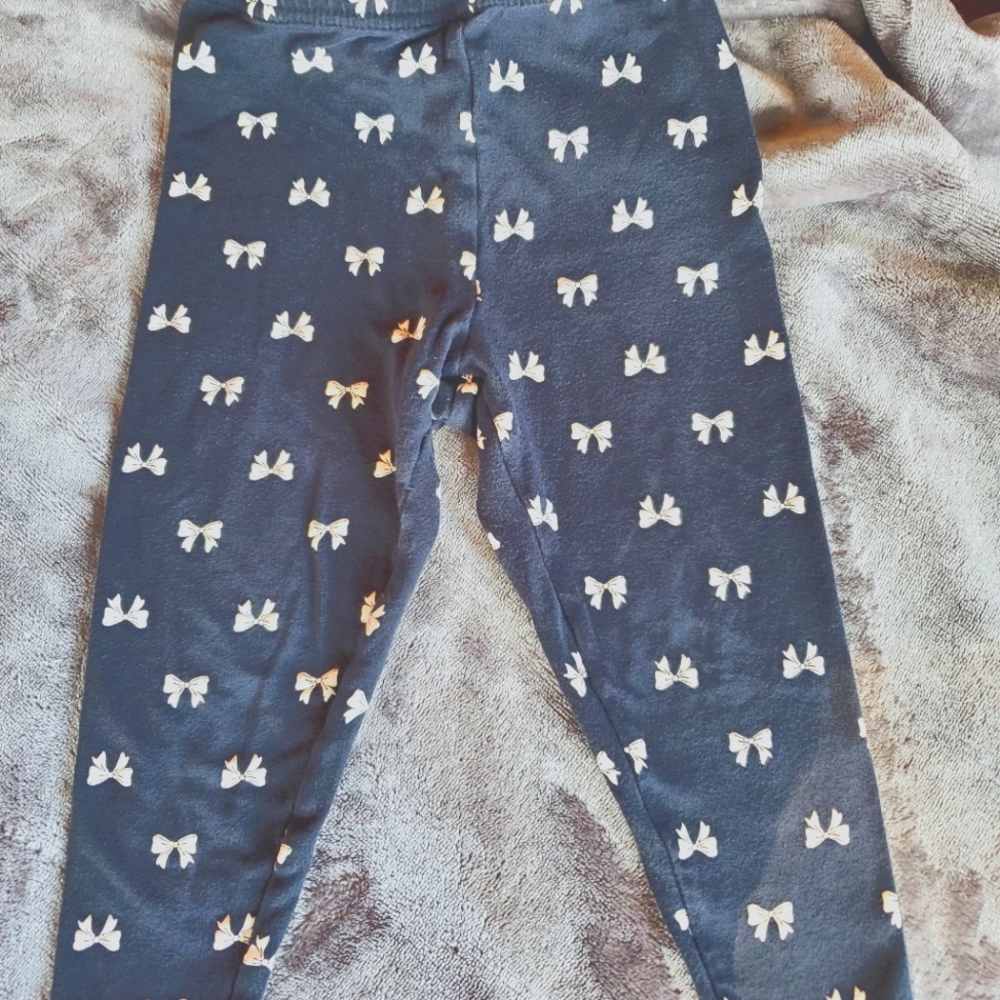 Toddler leggings BOWS!!
